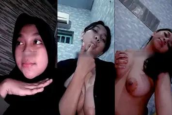 Bokep Jilbab Kebaya Pink Jago Godain Pakai Lidah